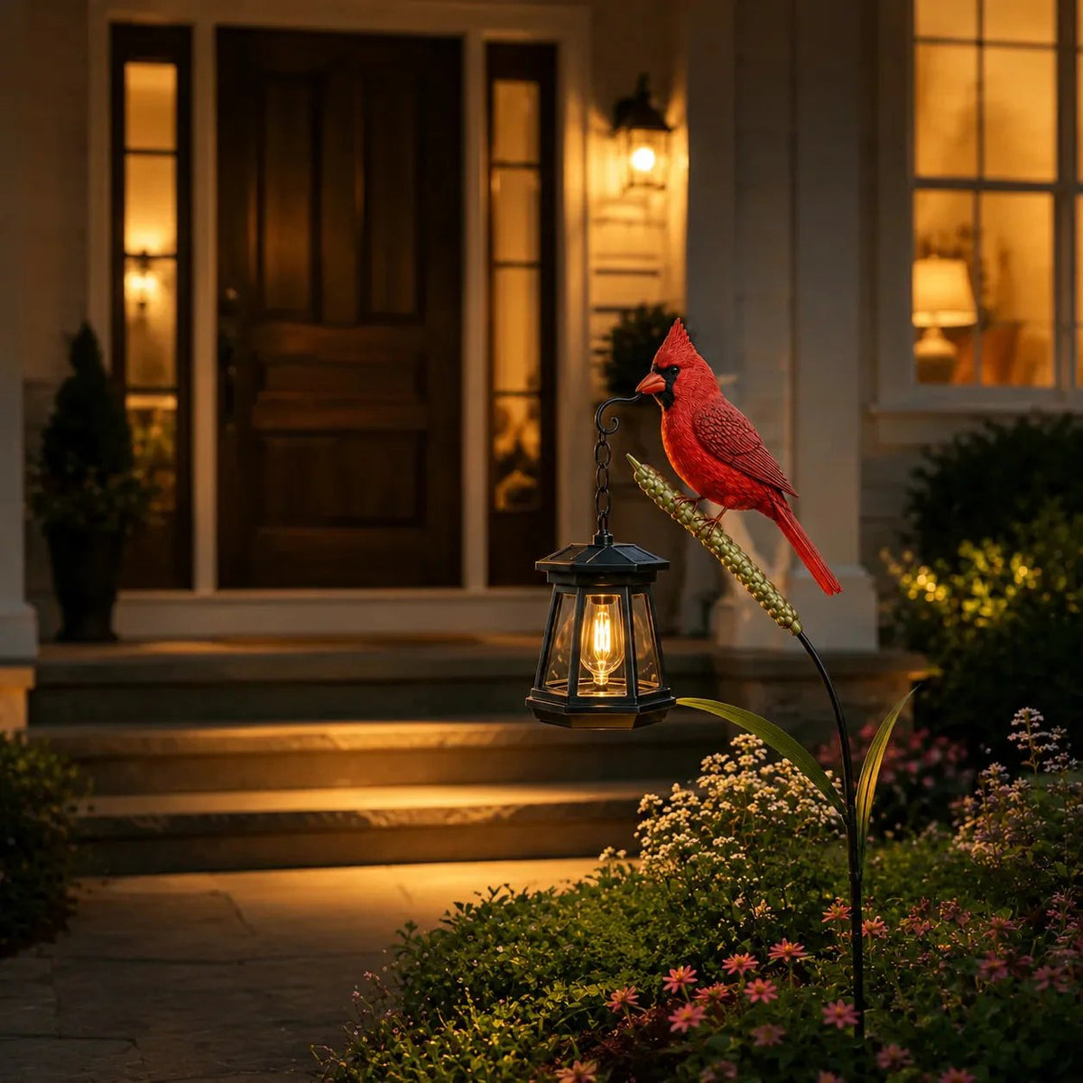 üê¶ Cardinal Solar Light‚ÄîA Beautiful Garden Light That Feels Full of Life