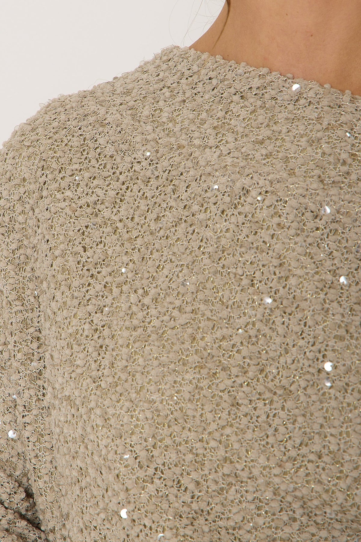 Lily One Shoulder Jumper | Sage