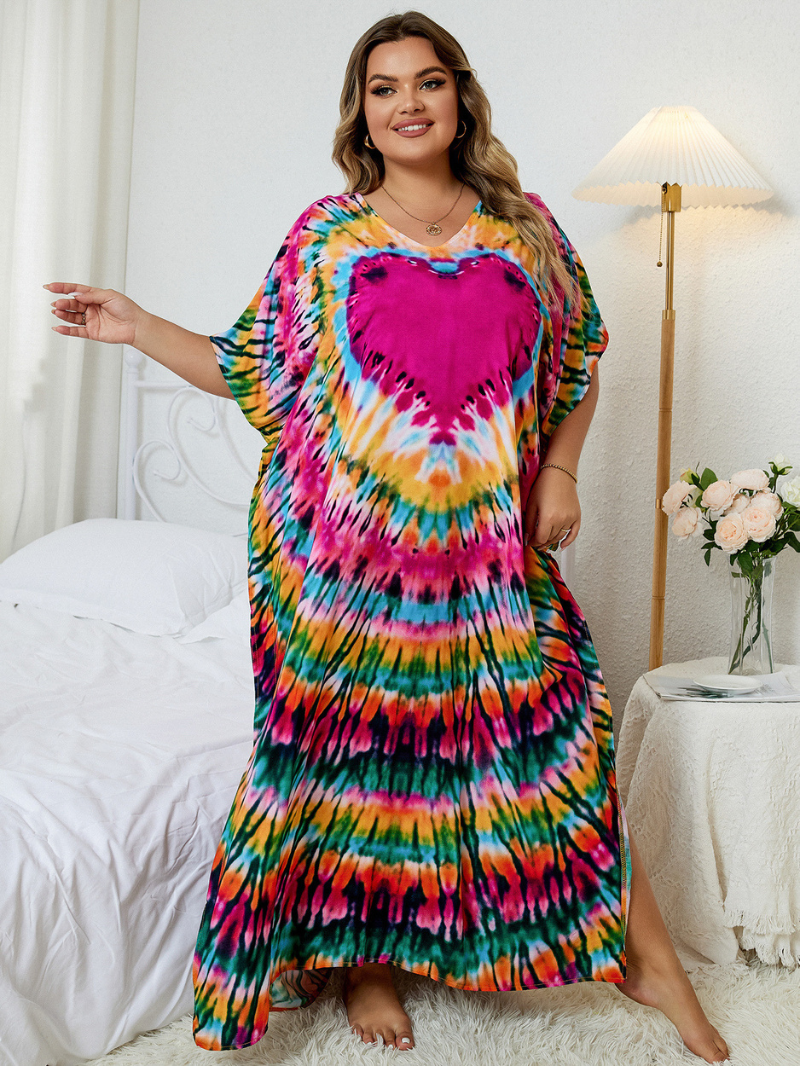 Women's Lightweight Beach Wear kaftan dress