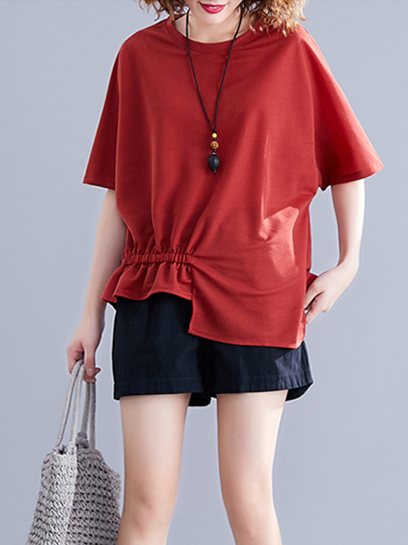 Women's Elastic Waist Top - Comfy & Chic | Eva Trends