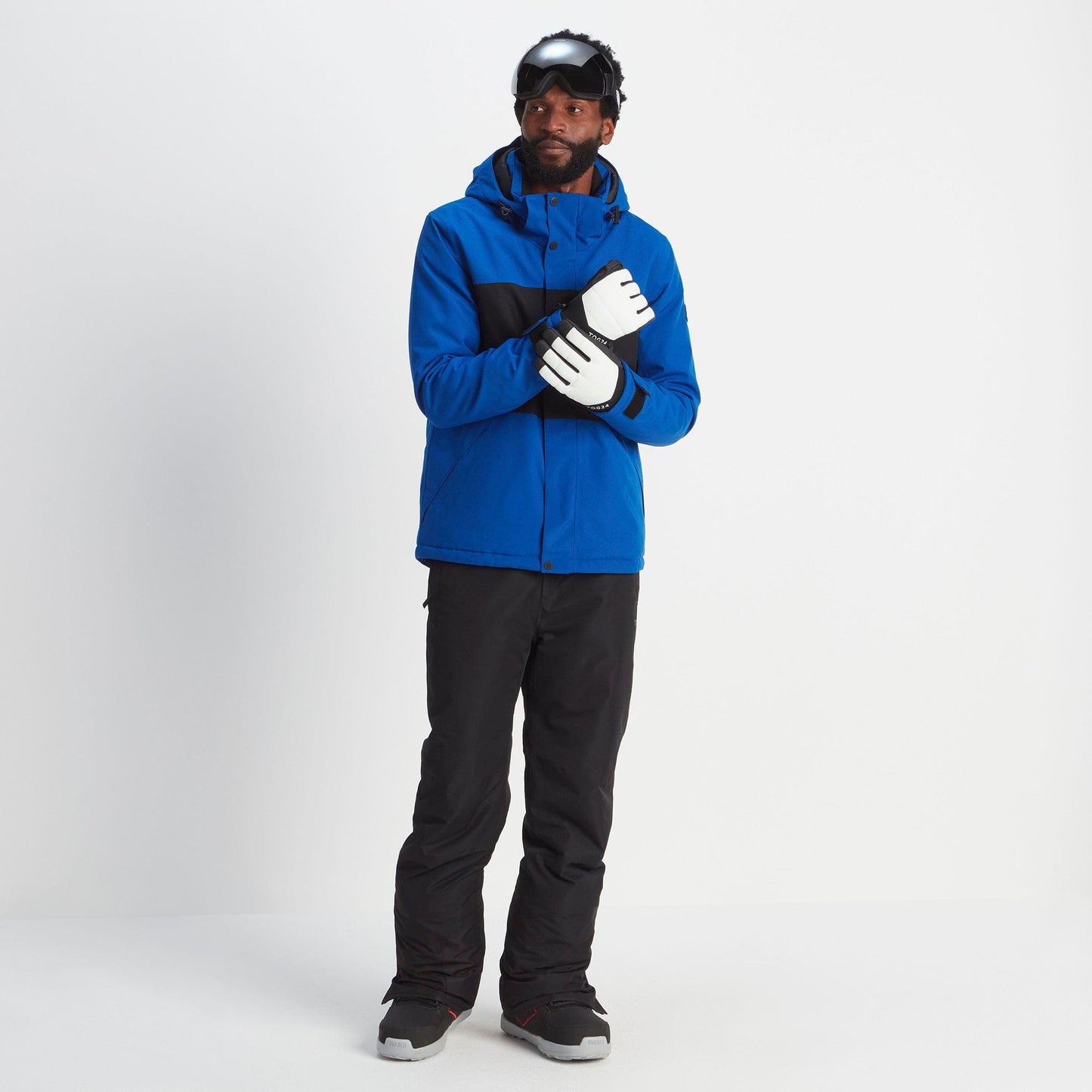 Adventure Waterproof Insulated Ski Gloves - Optic White