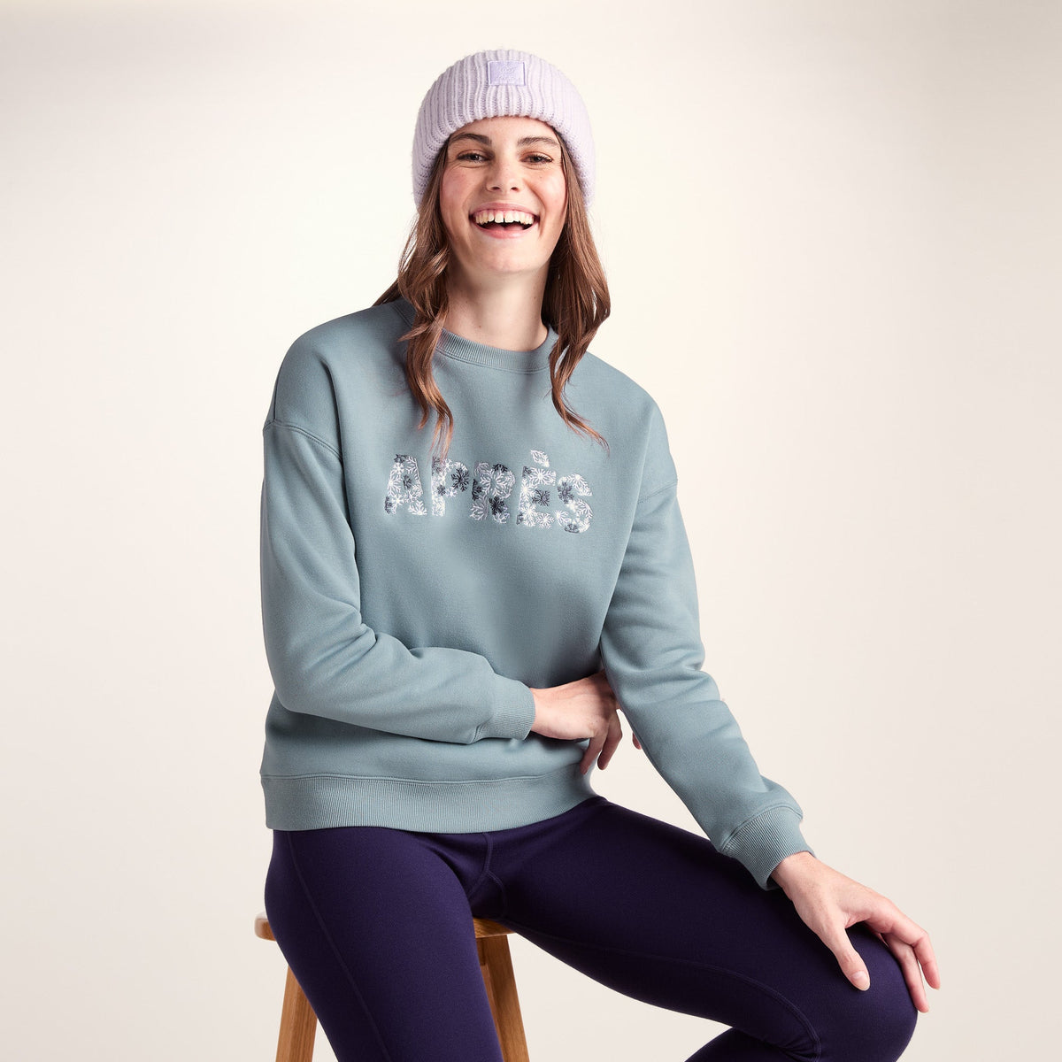 Aurora Womens Supersoft Sweat - Mist Grey