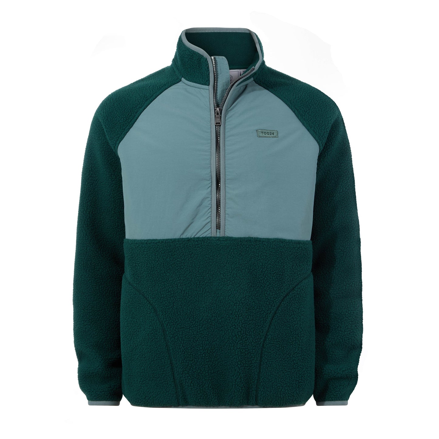 Eldon Mens Sherpa Fleece - Midnight Green