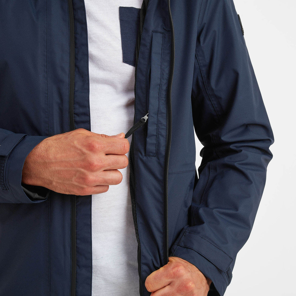 Gribton Mens Waterproof Jacket - Dark Indigo