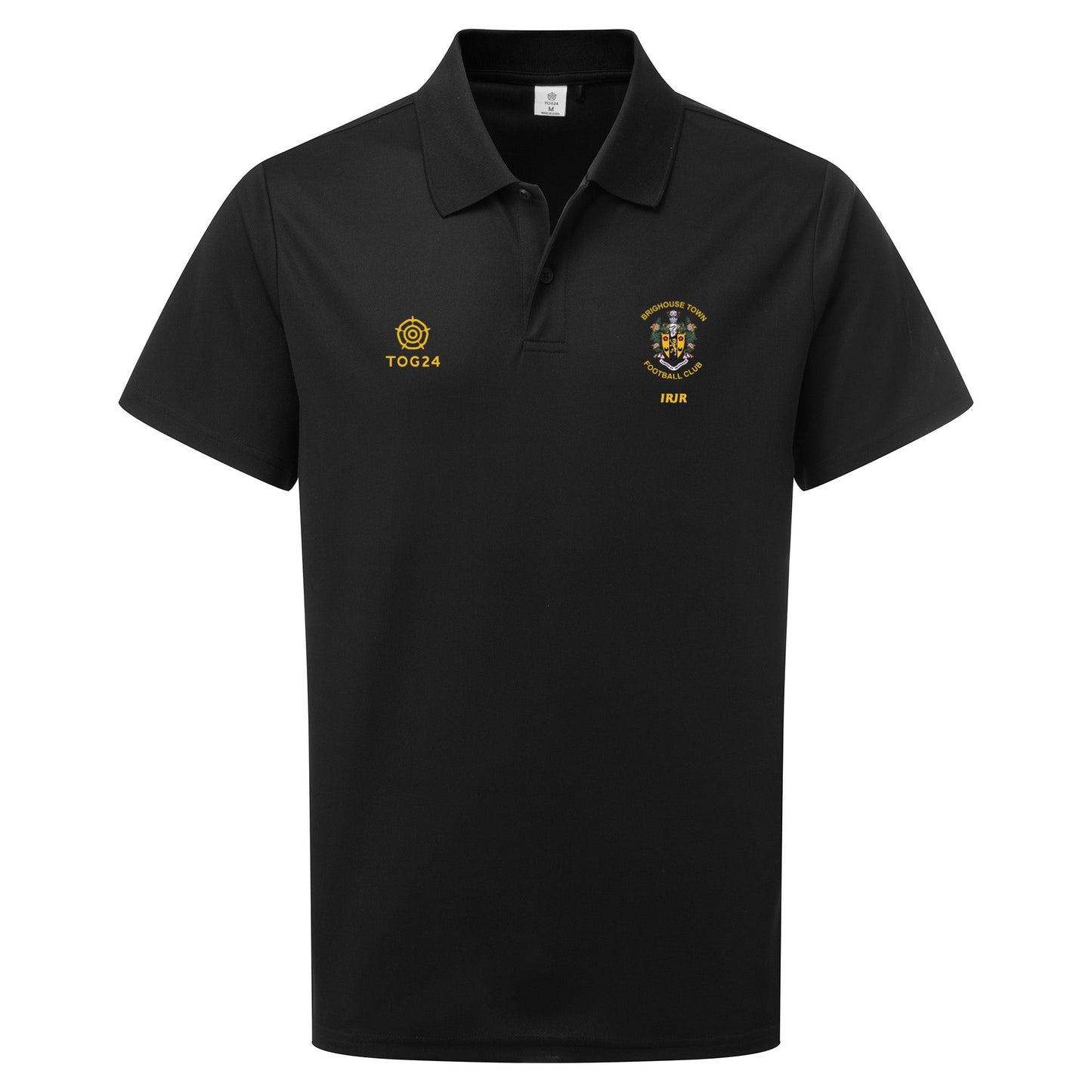 Brighouse Town FC Mens - Torres Tech Polo Black