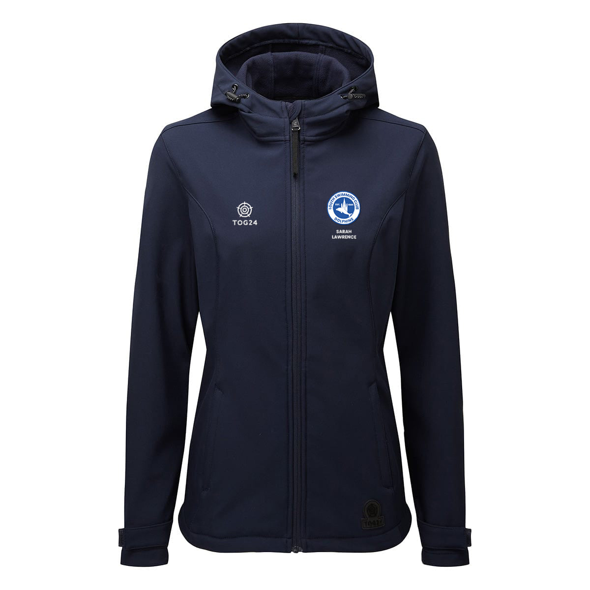 Louth Dolphins Womens - Valley Softshell Hoody Navy