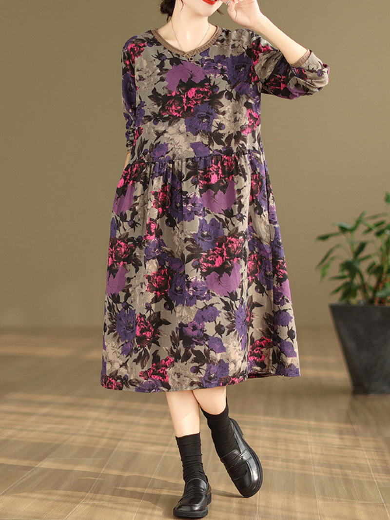 Soft & Breezy Summer Floral Smock Dress for Women | Eva Trends