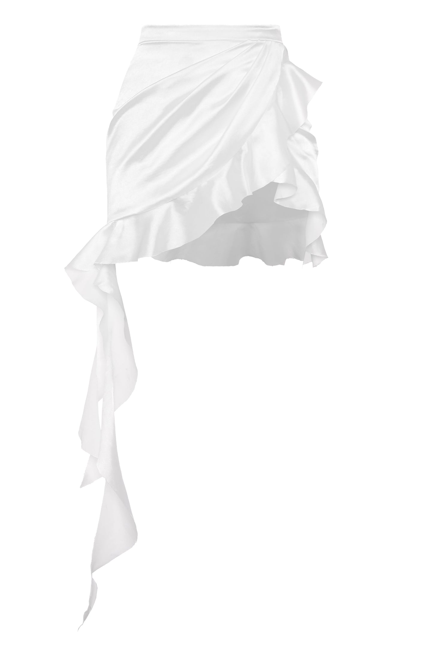 Luccichio Satin Skirt