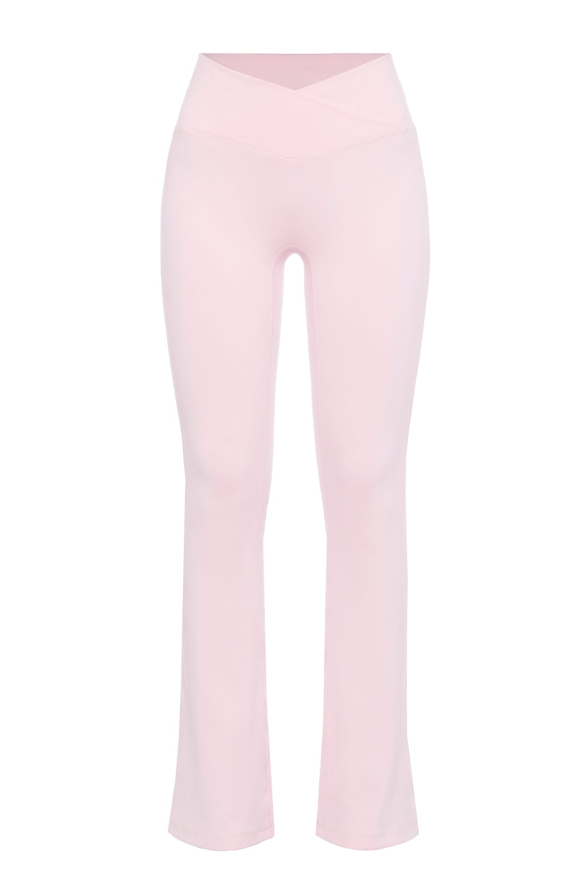 Zoe Petite Scrunch Flare Leggings - Pink