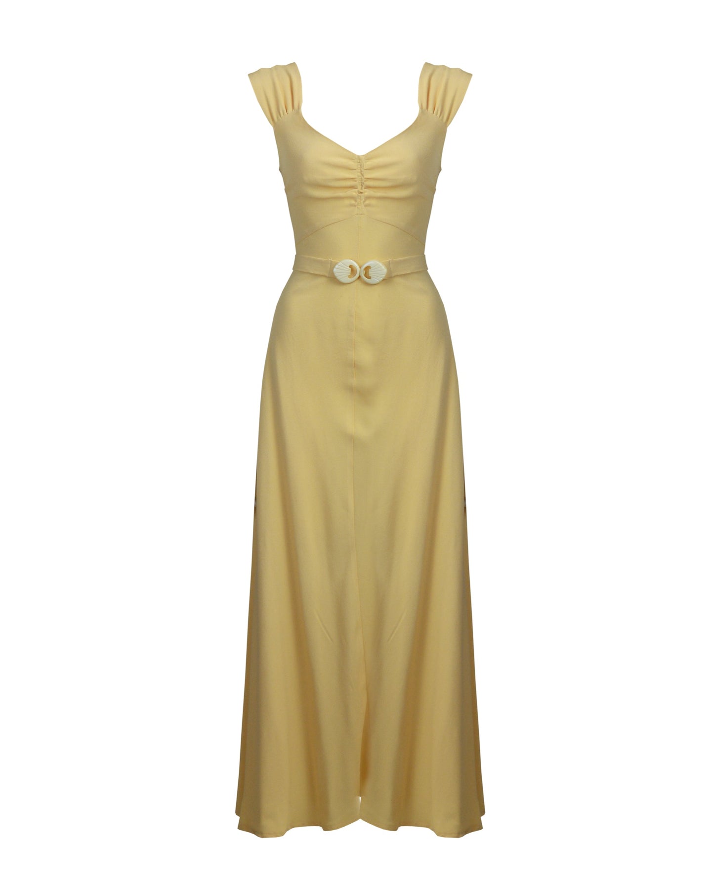 1930s Alice Bias Cut Midi Dress and Bolero - Sahara