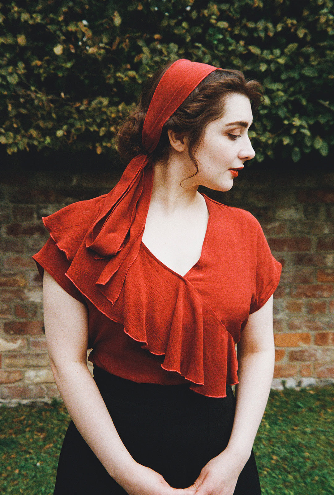 1930s Belle Blouse - Port