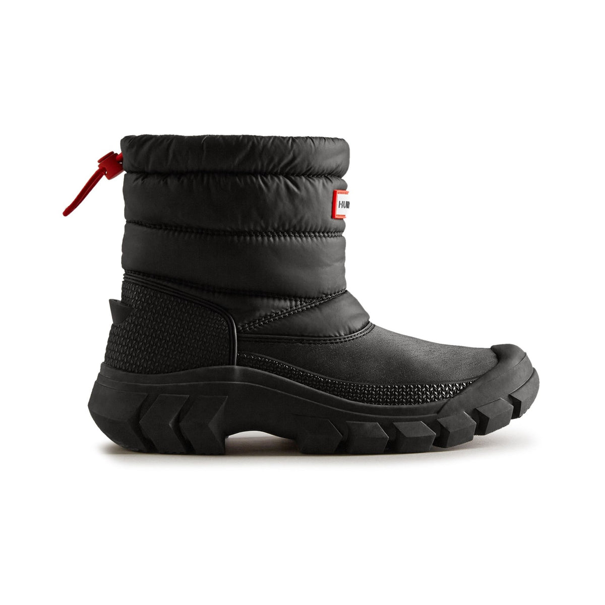 Hunter Intrepid Short Womens Snow Boot - Black