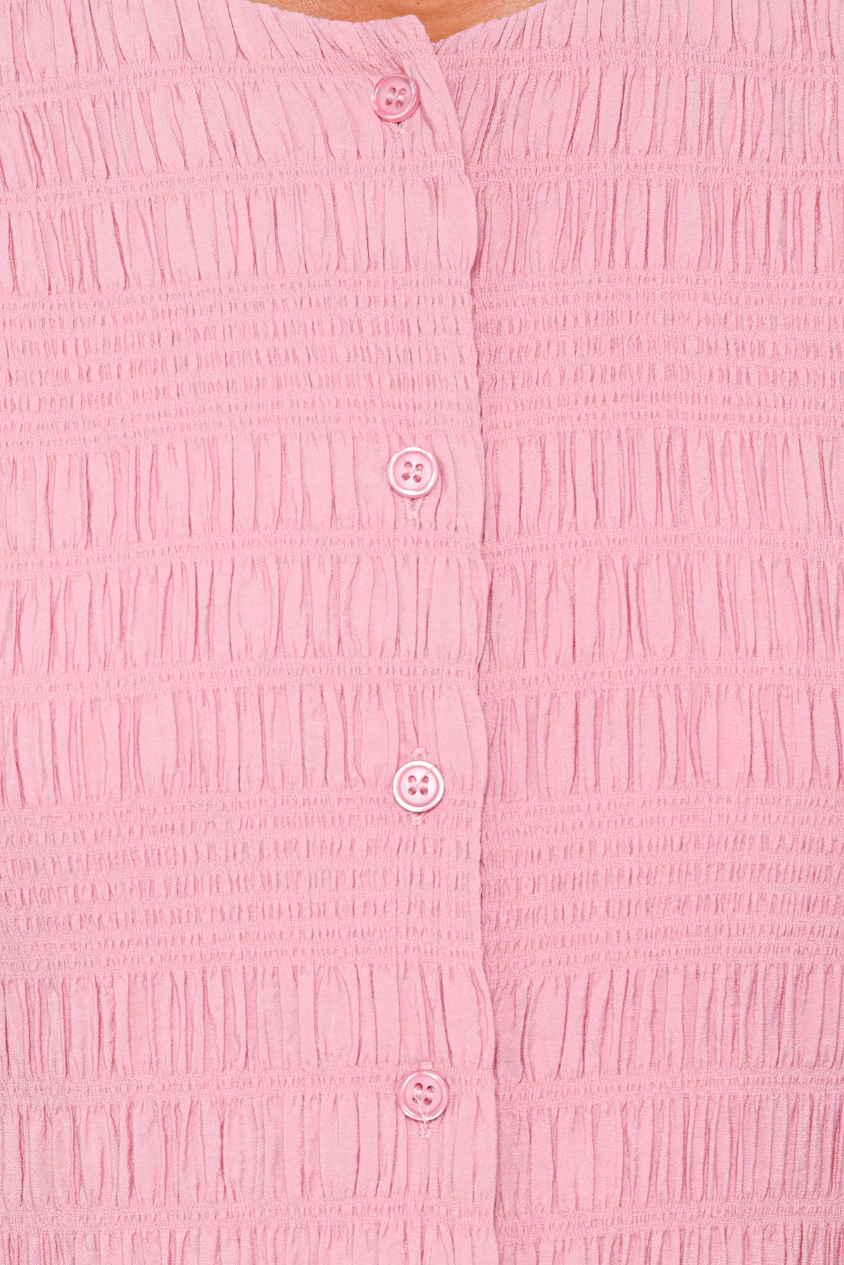 Amaya Long Sleeve Mini Dress - Pink