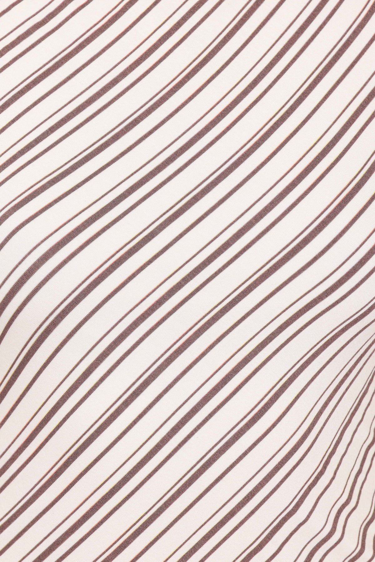 Amber Skirt Set - Cream/Brown Stripe