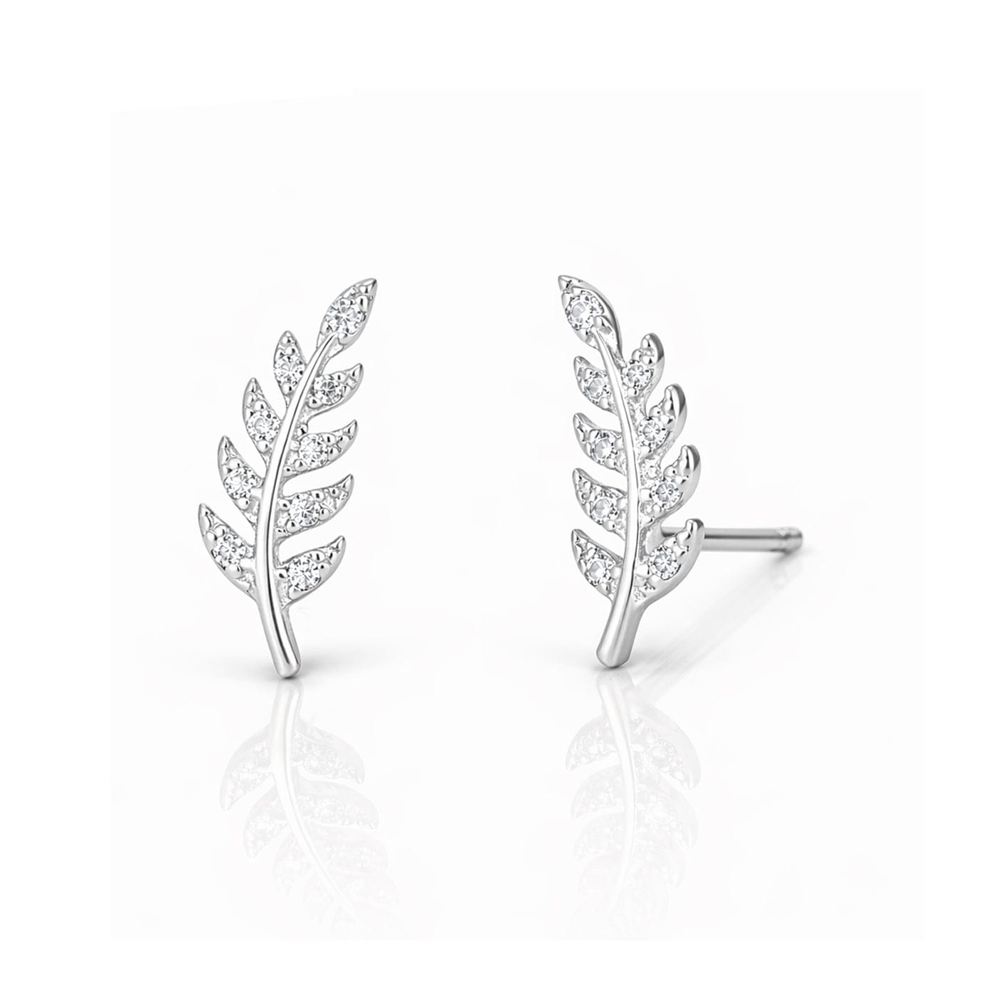 Delicate Leaf Studs