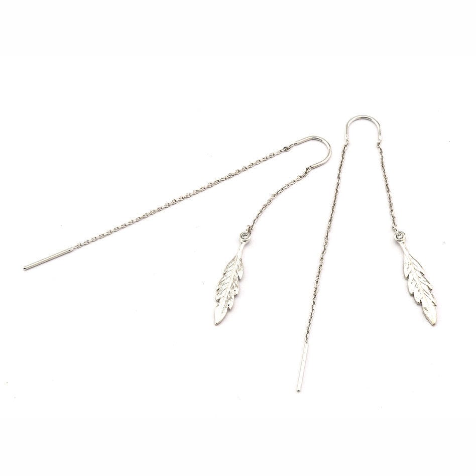 Leaf Threader Earring