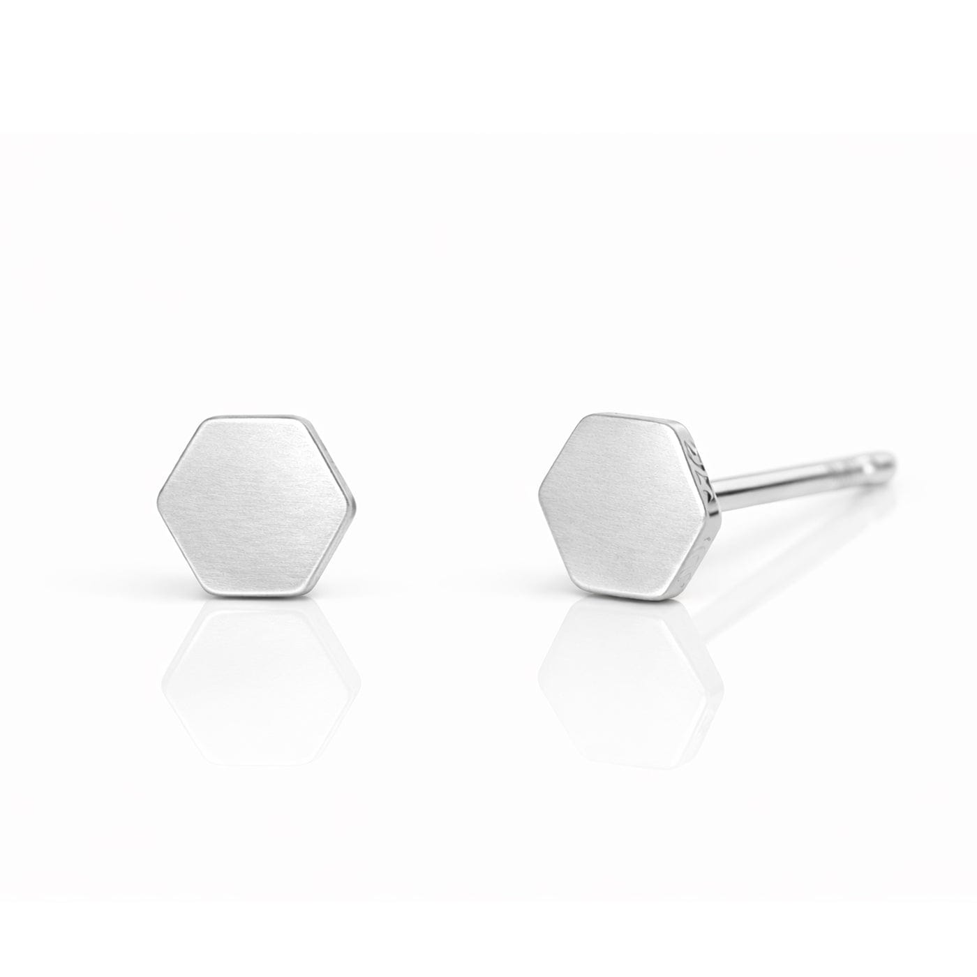 Mini Hexagon Studs