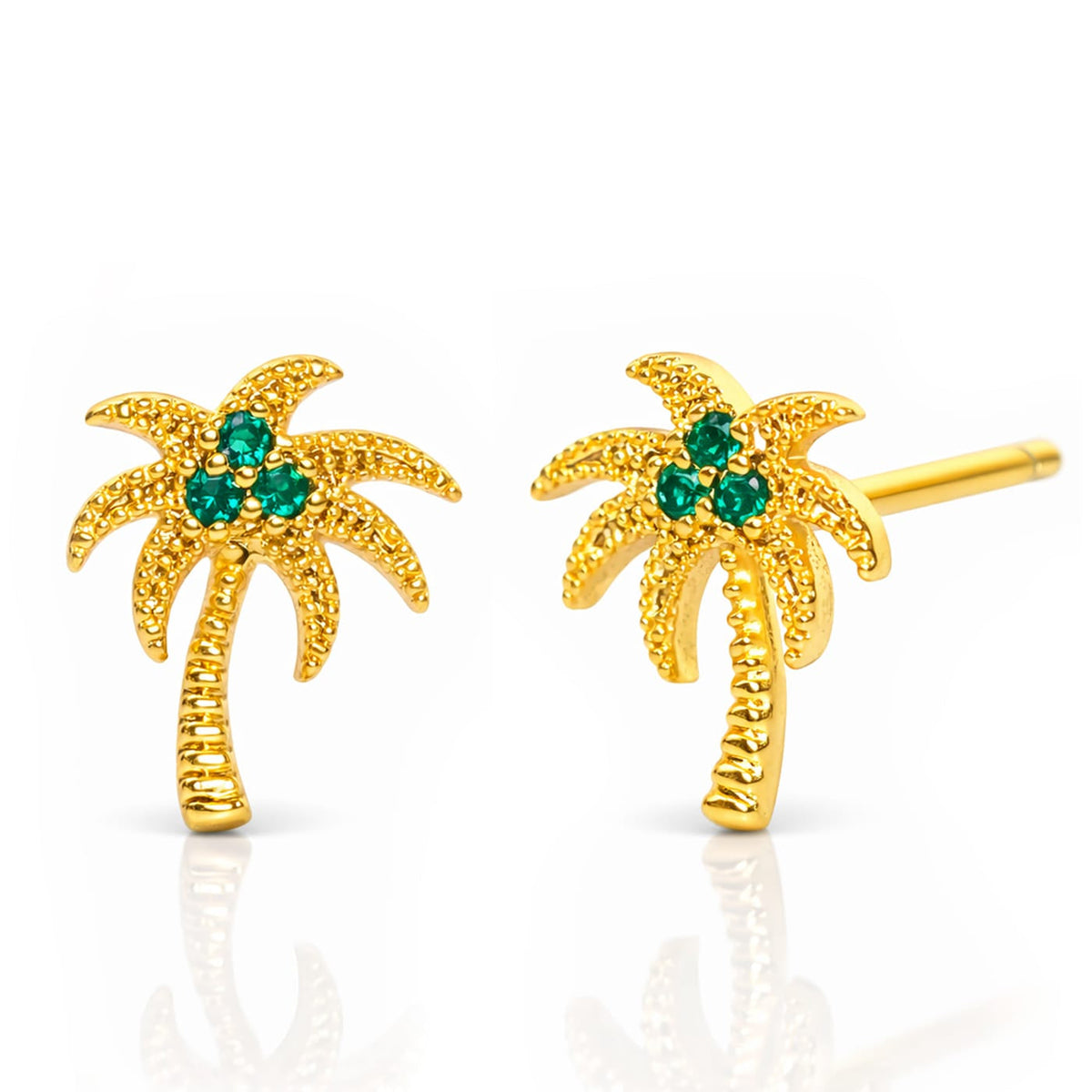 Palm Tree Studs