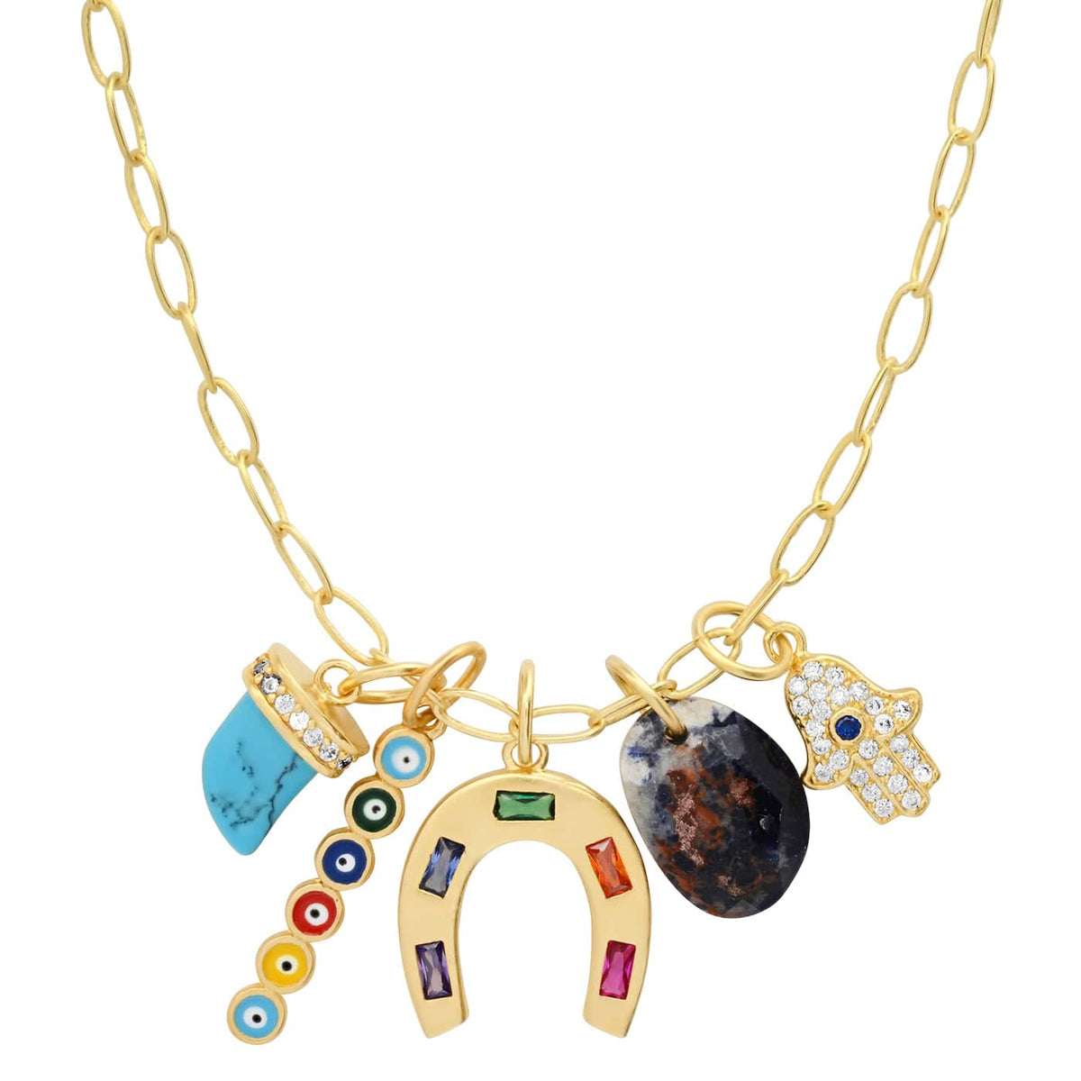 Lucky Charm Pendant Necklace