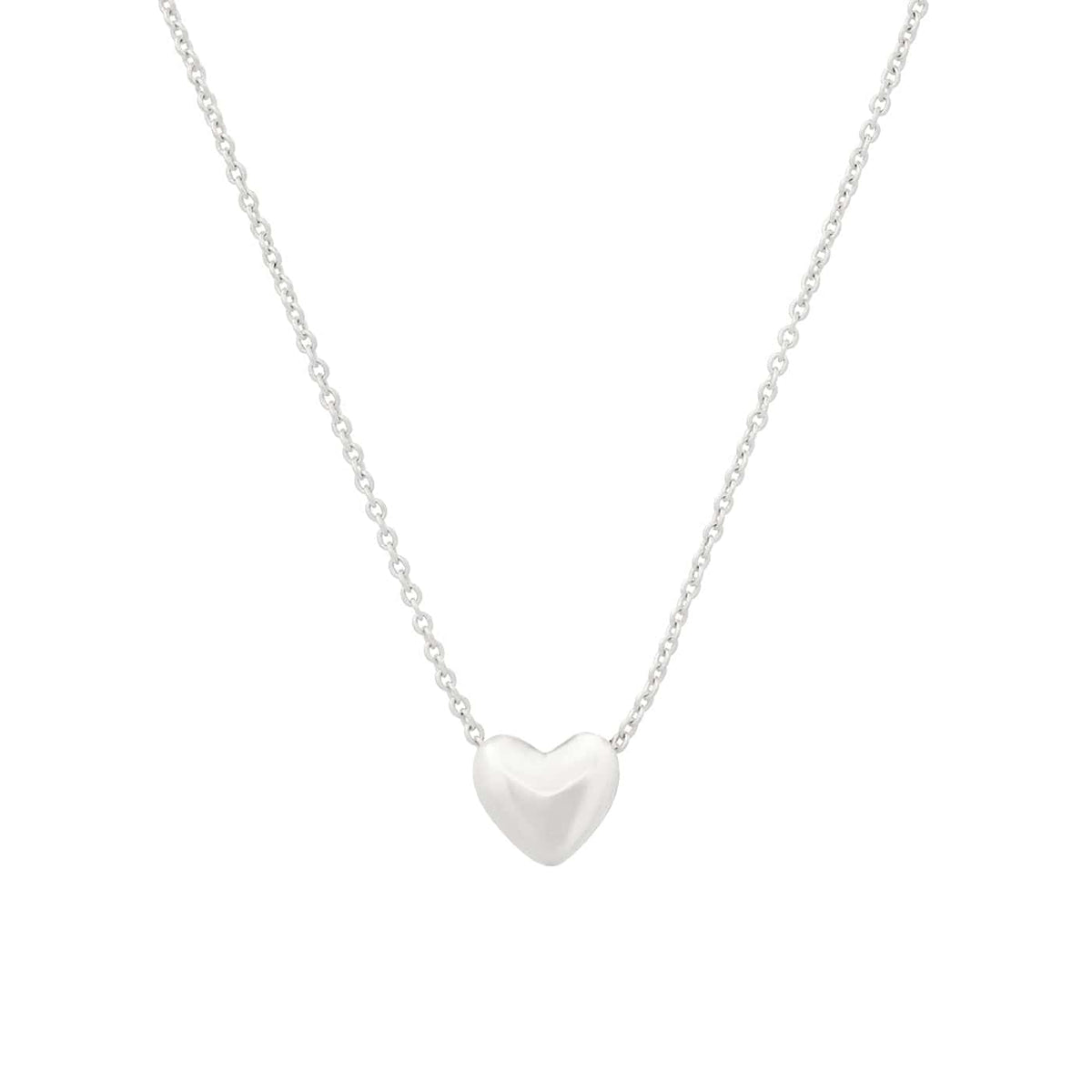 Puffed Heart Necklace