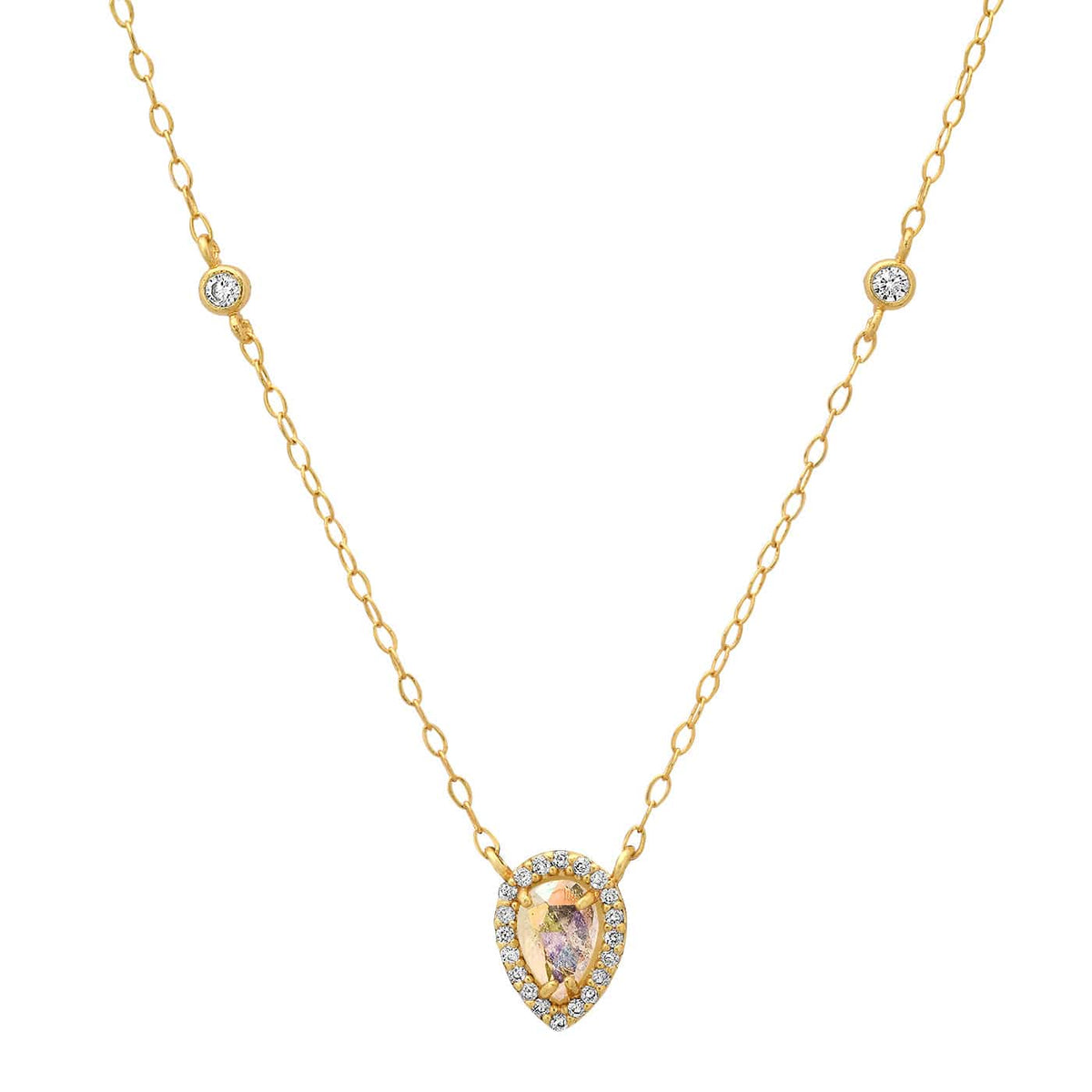 Radiant Teardrop Necklace