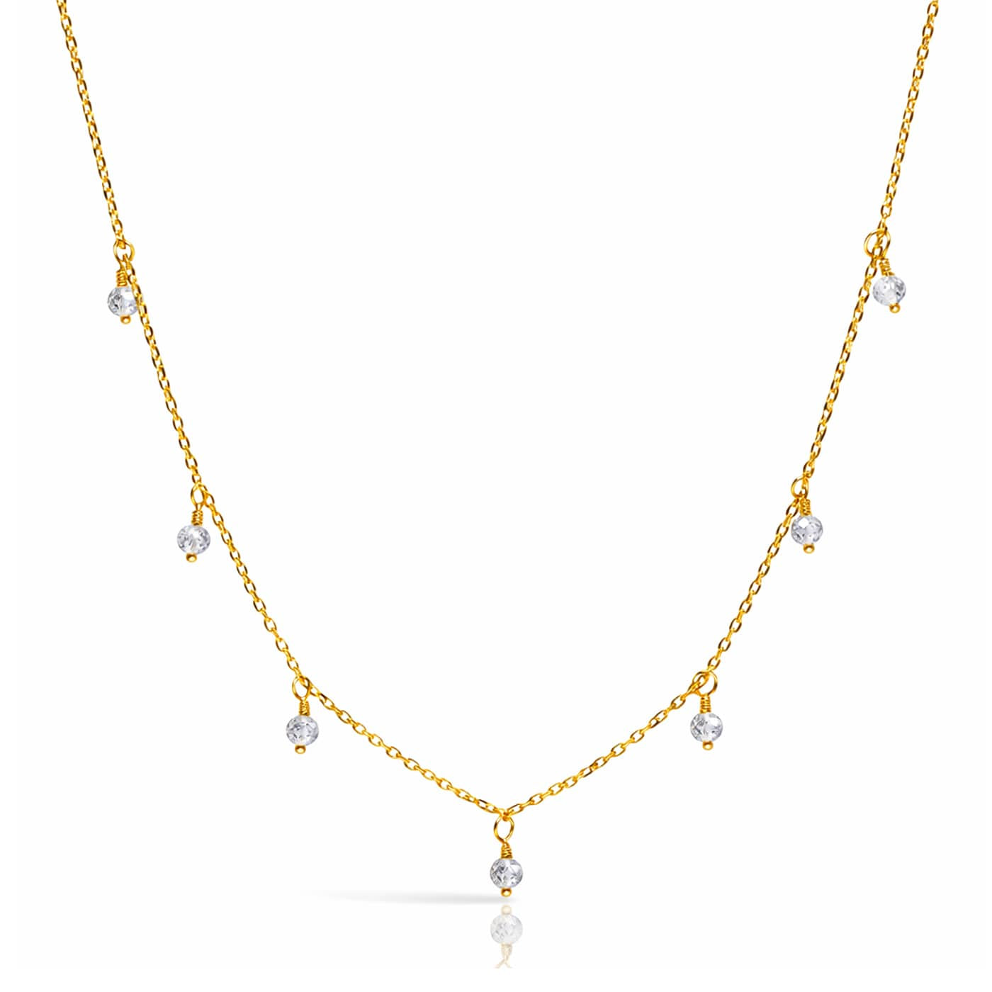 Shimmer Drop Necklace
