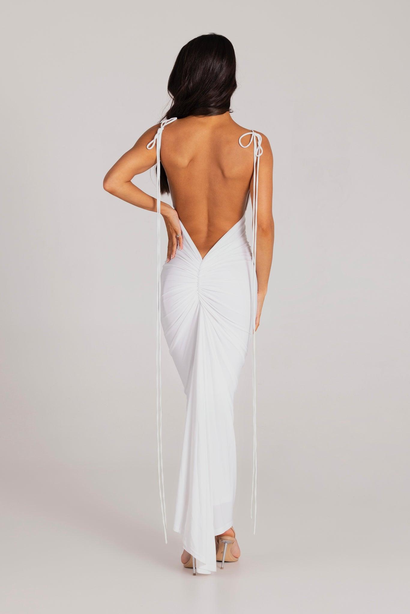 Zahara Gown - White