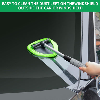 üî•Windshield Cleaning Tool‚Äî‚ÄîWith 4 Free Microfiber Pads and 1 Fog-Proof Agent