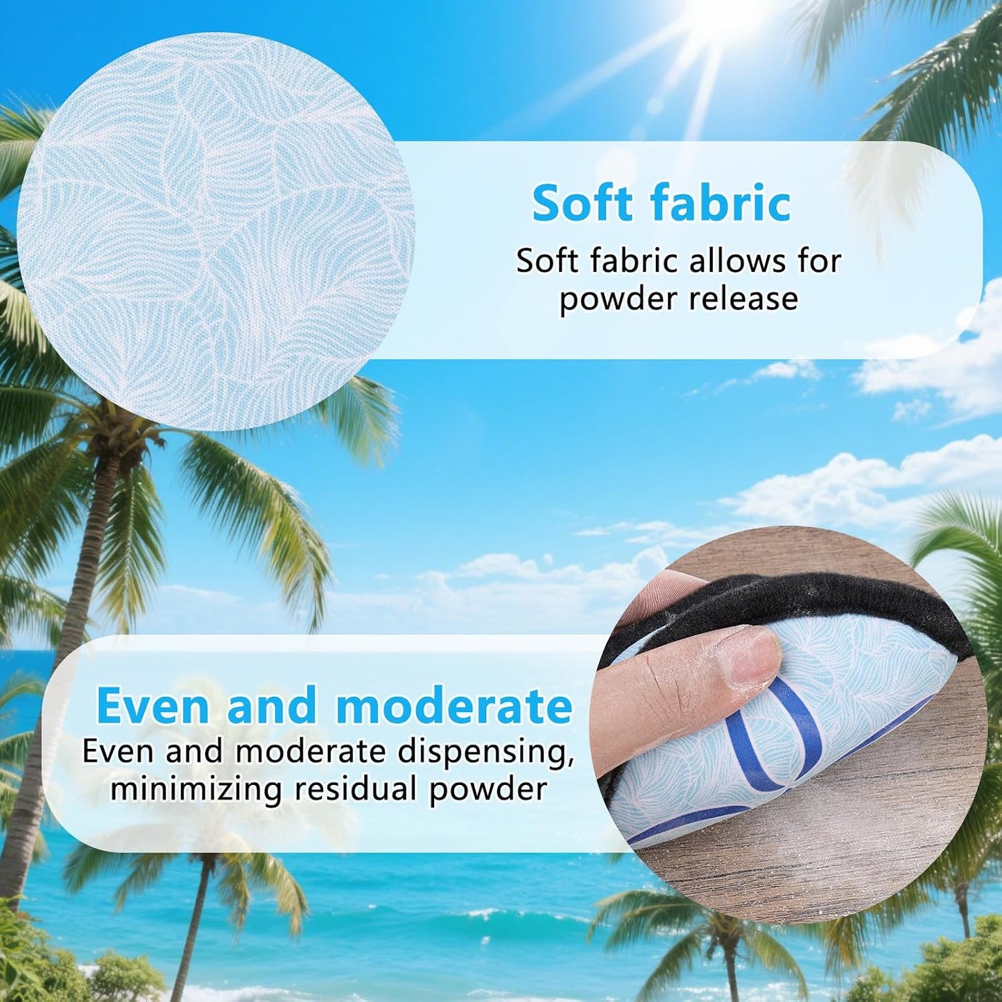 üèñÔ∏èBeach Sand Remover Powder Bag ‚Äì Talc-Free Natural Beach Essential