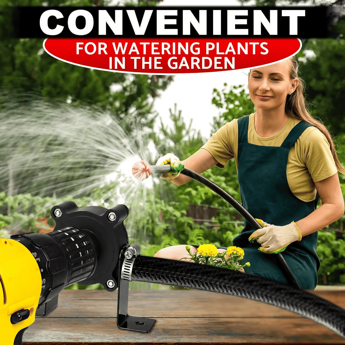 üî• üë®‚Äçüåæüî•Portable Electric Drill Pump