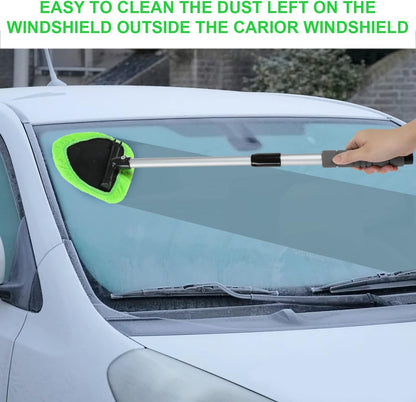 üî•Windshield Cleaning Tool‚Äî‚ÄîWith 4 Free Microfiber Pads and 1 Fog-Proof Agent