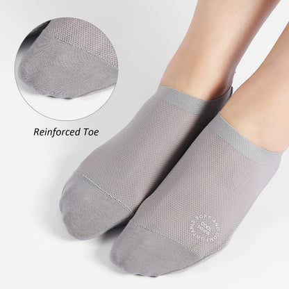 üß¶3-Pair Invisible Grip Socks Pack üß¶Breathable | Low-Cut | Anti-Slip | Sweat-Absorbing