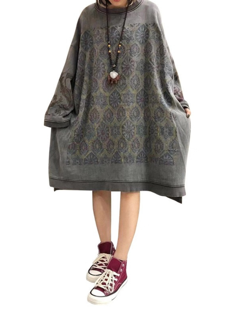 Trendy Women's Mid-Length Sweater Dress | Eva Dress