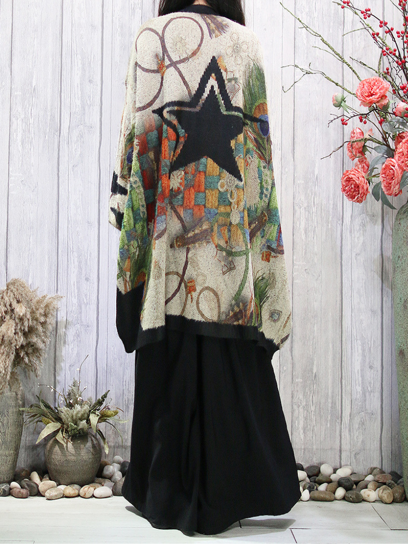 Women's Elegant Relaxed Fit Cardigan | Eva Trends