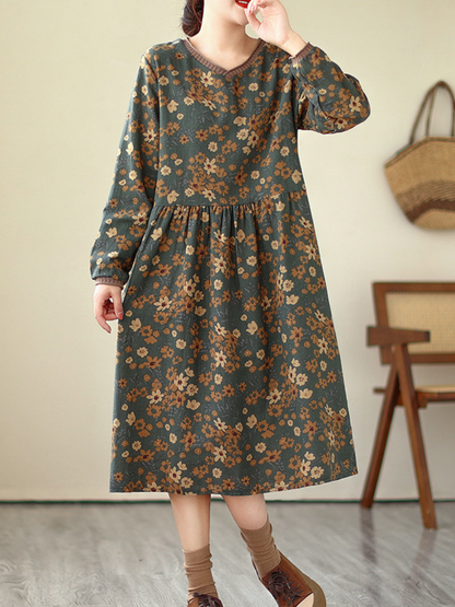 Chic & Breezy Women's Floral Smock Dress for summer | Eva Trends