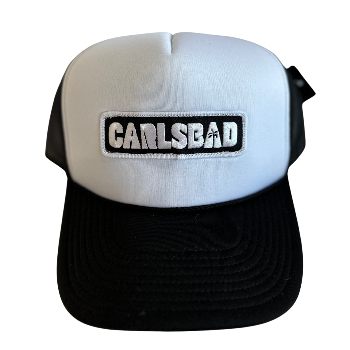 Carlsbad Palm Patch Trucker Hat