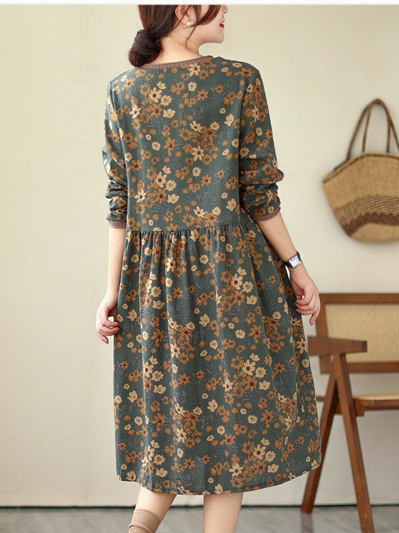 Chic & Breezy Women's Floral Smock Dress for summer | Eva Trends