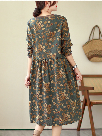 Chic & Breezy Women's Floral Smock Dress for summer | Eva Trends