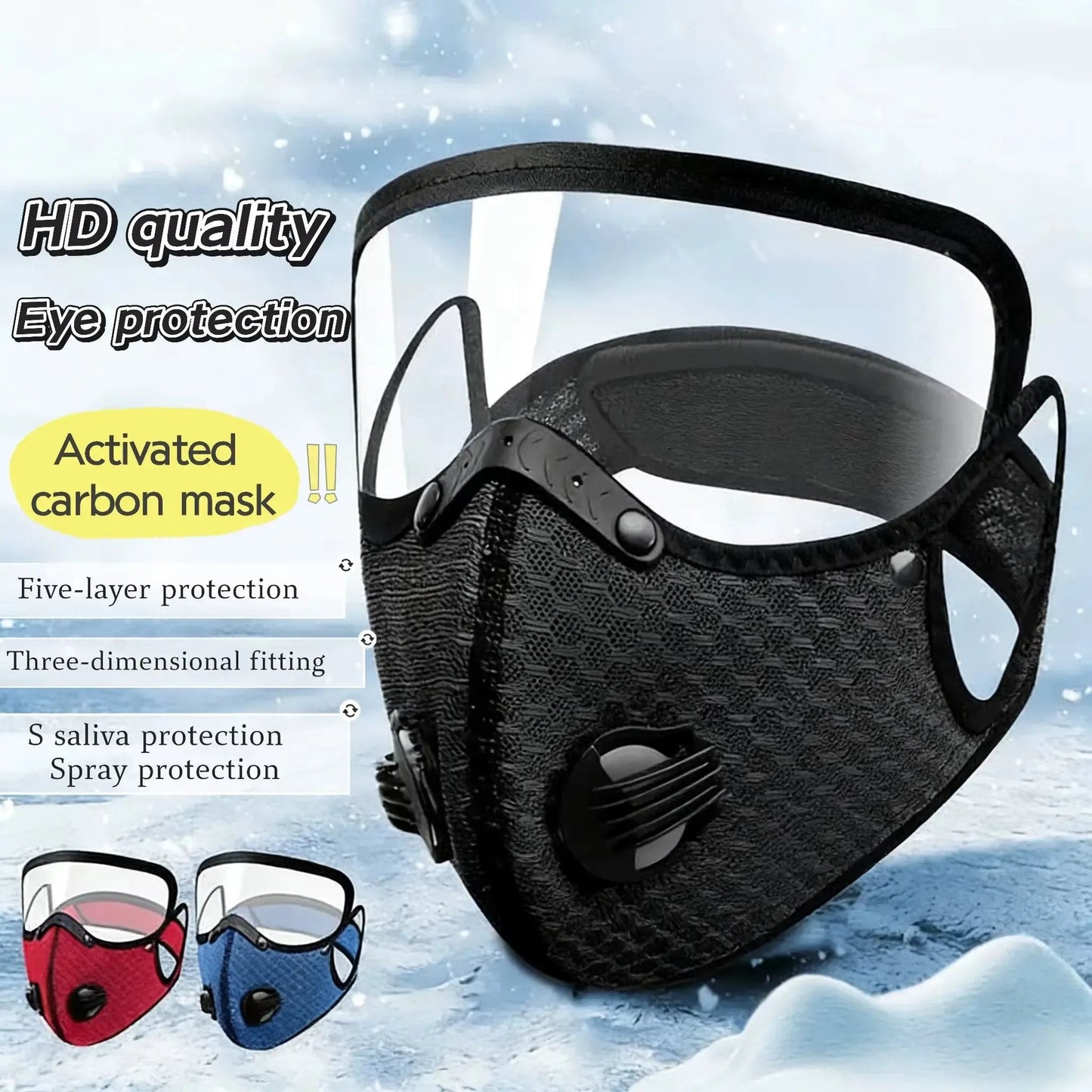 Reusable Carbon Filter Dust Mask ‚Äì Built for Active Lifestyles