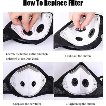 Reusable Carbon Filter Dust Mask ‚Äì Built for Active Lifestyles