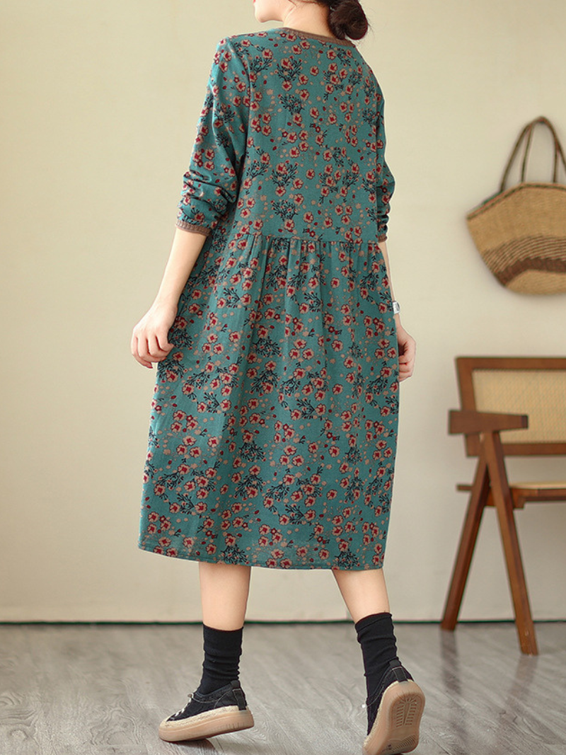 Chic & Breezy Women's Floral Smock Dress for summer | Eva Trends