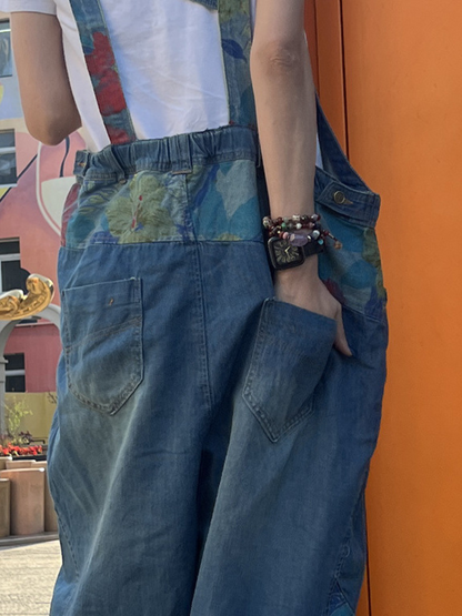 Light & Breezy Women's High-Waist Denim Overalls | Eva Trends