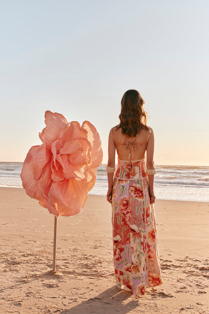 Evia Dress - Desert Rose