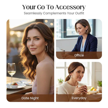 üéâBUY 1 GET 1 FREEüéÅDiamond-Cut Hoop Earrings for Women ‚Äì Elegant, Sparkling üíé