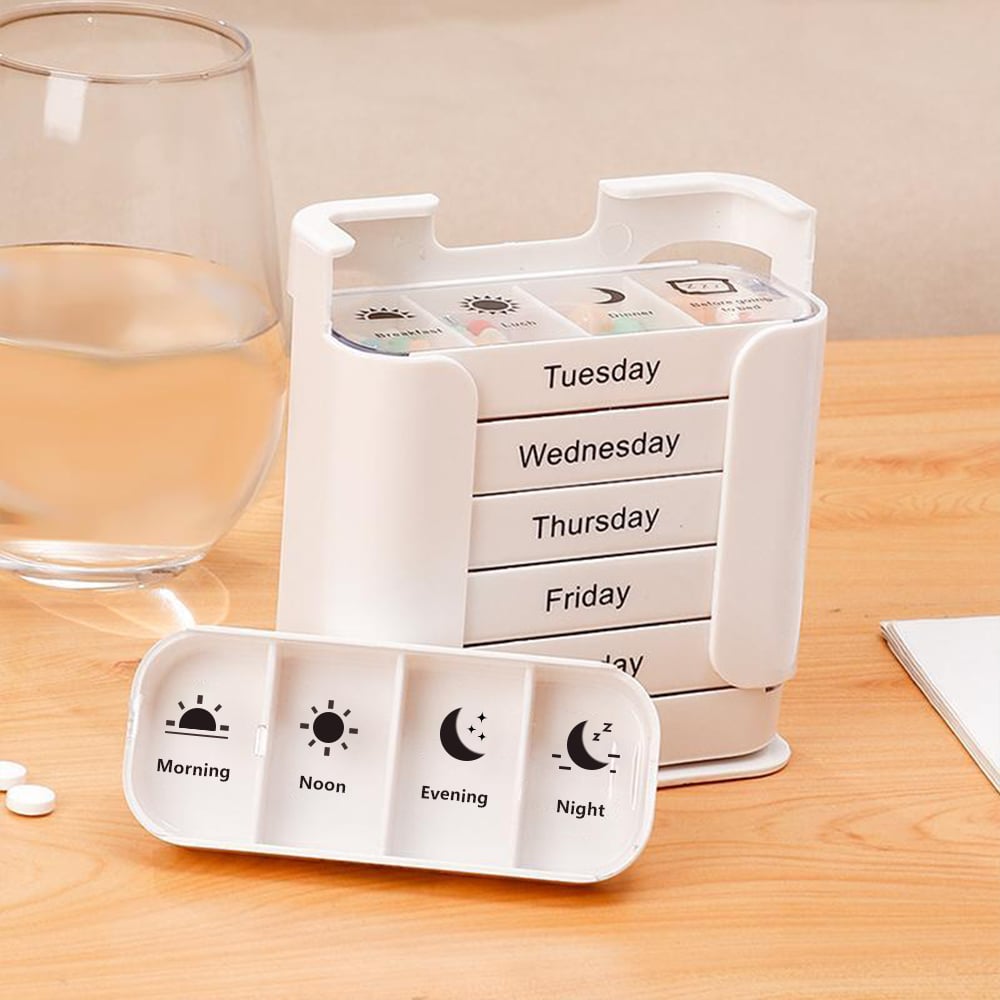 üíä Stay on Track - ‚ú®7-Day Medication Organizer - For Effortless Health Management! üìÖ
