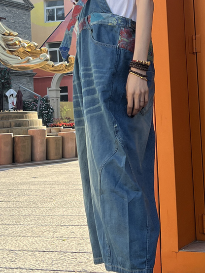 Light & Breezy Women's High-Waist Denim Overalls | Eva Trends