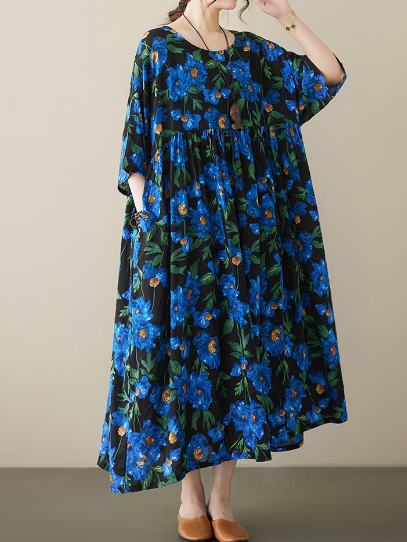 Day Dreaming Women's Cotton Smock Dress