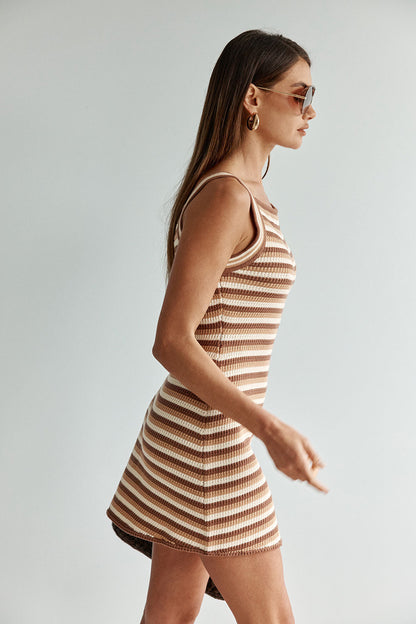 Dallas Dress - Stripe