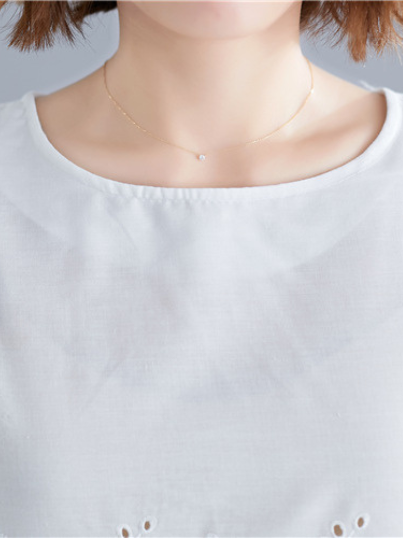 Stylish Floral Women's Round Neck Top | Eva Trends