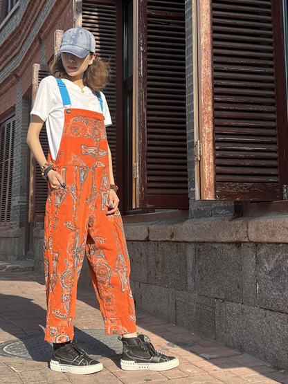 Soft & Casual Women's High-Waist Denim Dungarees | Eva Trends